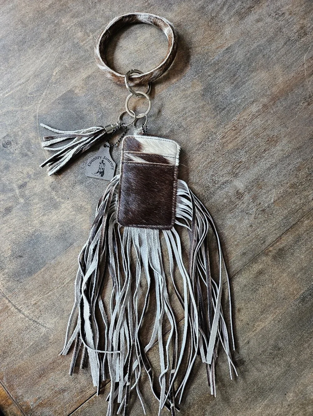 Western linen nwt cowhide
